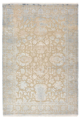 Tapis design - 243 x 166 cm - beige clair