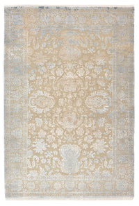 Tapis design - 243 x 166 cm - beige clair