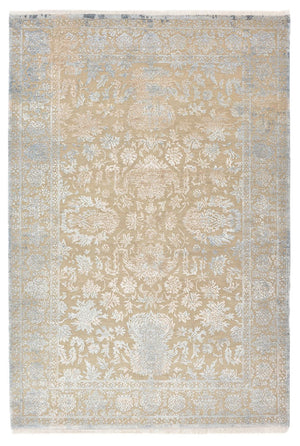 Tapis design - 243 x 166 cm - beige clair