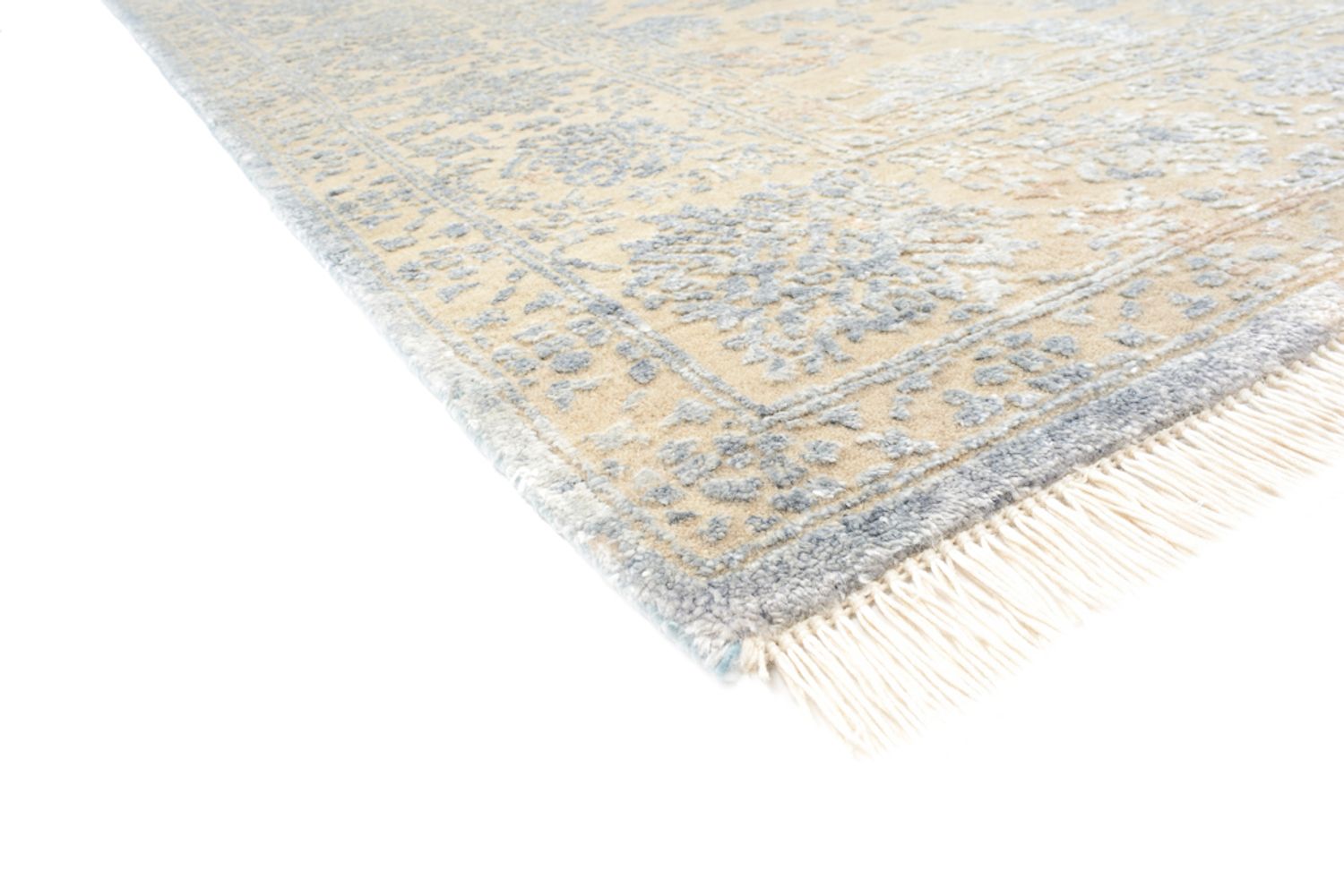 Tapis design - 243 x 166 cm - beige clair