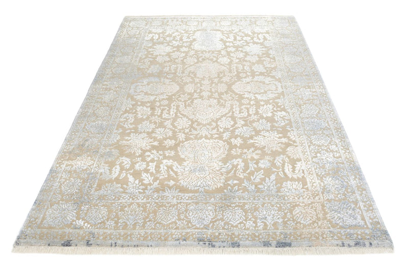 Tapis design - 243 x 166 cm - beige clair
