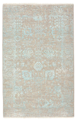 Tapis design - 154 x 101 cm - beige clair
