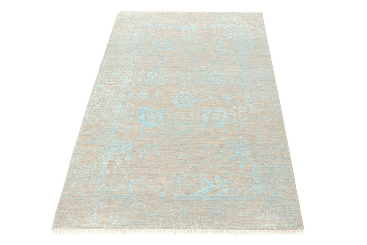 Tapis design - 154 x 101 cm - beige clair