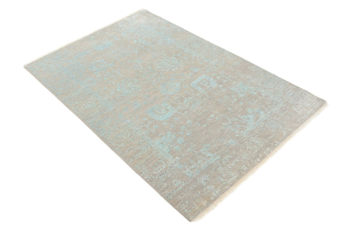 Tapis design - 154 x 101 cm - beige clair