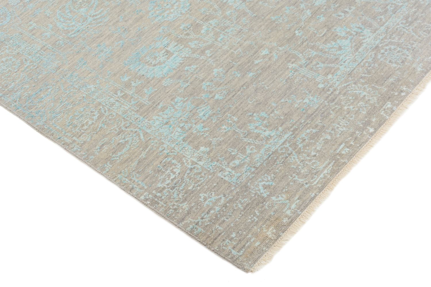 Tapis design - 154 x 101 cm - beige clair