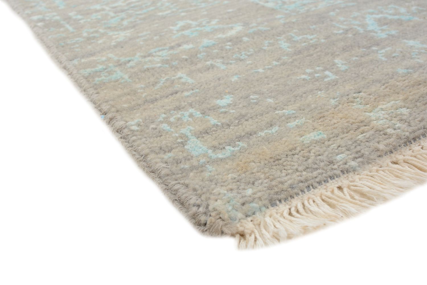 Tapis design - 154 x 101 cm - beige clair