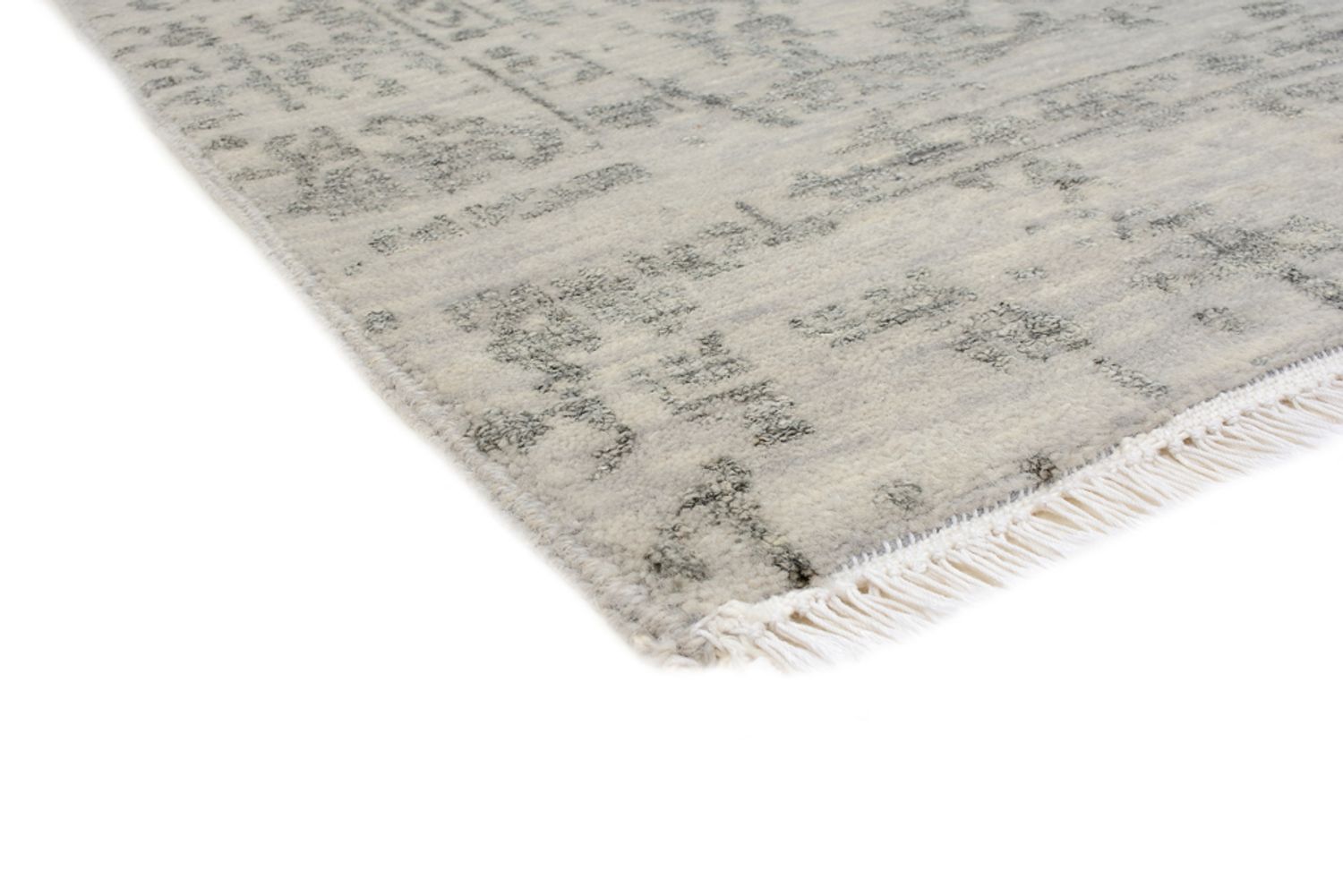 Tapis design - 179 x 123 cm - gris