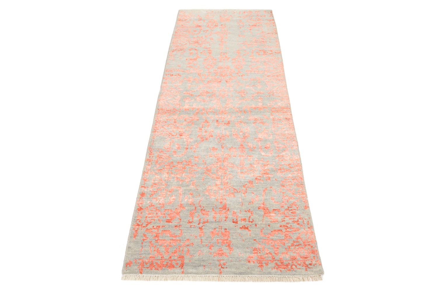 Tapis de couloir Tapis design - 197 x 71 cm - gris