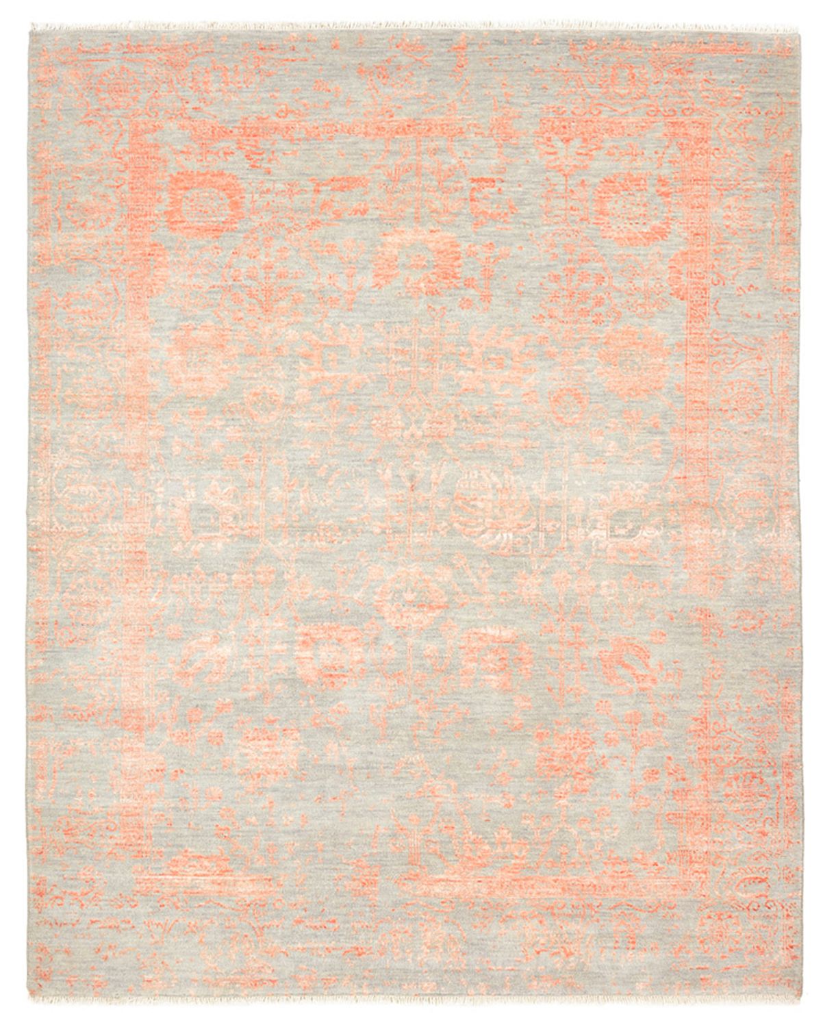 Tapis design - 189 x 152 cm - gris