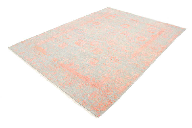 Tapis design - 189 x 152 cm - gris
