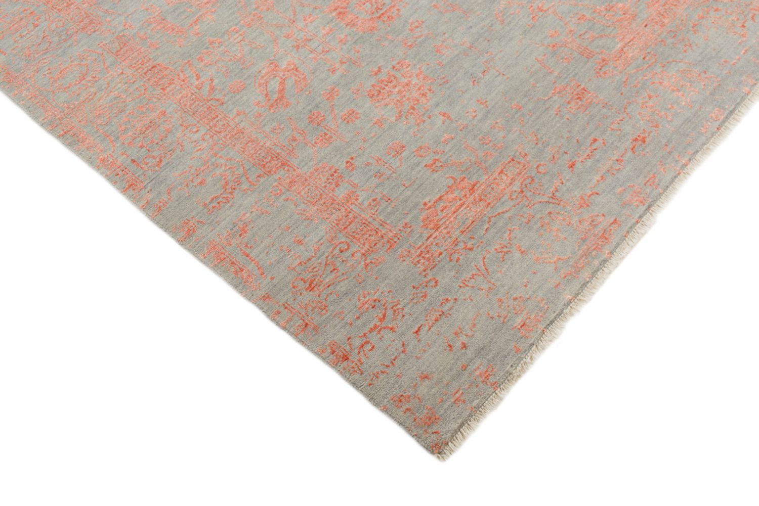 Tapis design - 189 x 152 cm - gris