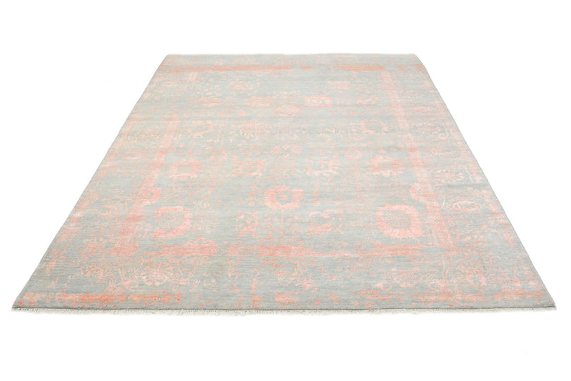 Tapis design - 189 x 152 cm - gris