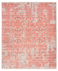 Tapis design - 297 x 245 cm - rouge clair