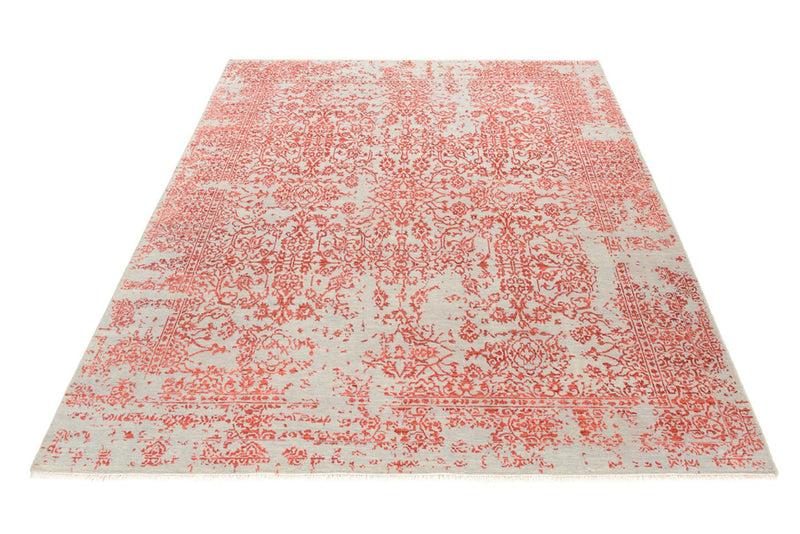Tapis design - 297 x 245 cm - rouge clair