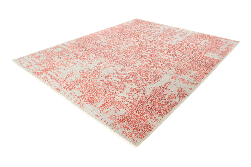 Tapis design - 297 x 245 cm - rouge clair