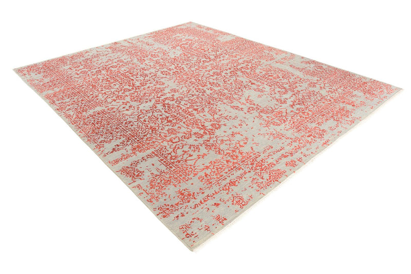 Tapis design - 297 x 245 cm - rouge clair