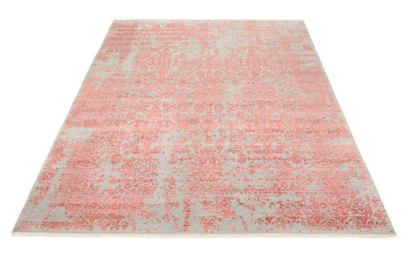 Tapis design - 297 x 245 cm - rouge clair