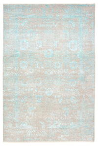 Tapis design - 249 x 167 cm - gris clair