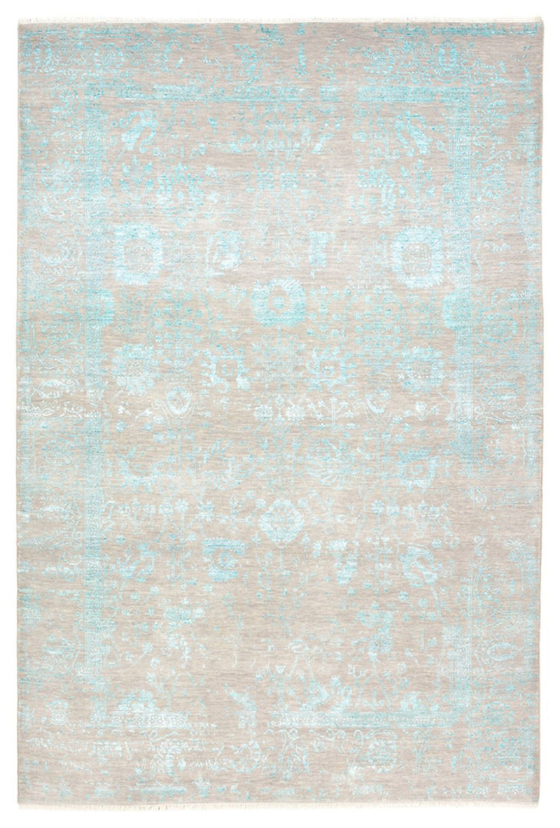 Tapis design - 249 x 167 cm - gris clair