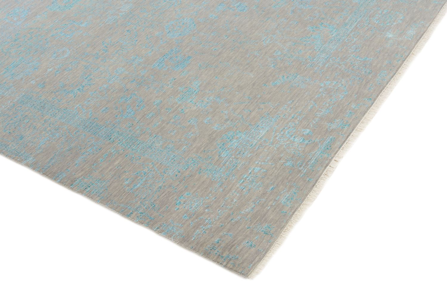 Tapis design - 249 x 167 cm - gris clair