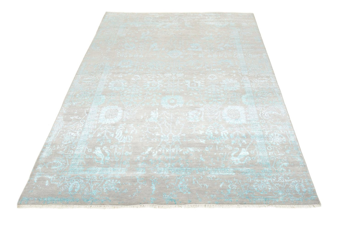 Tapis design - 249 x 167 cm - gris clair