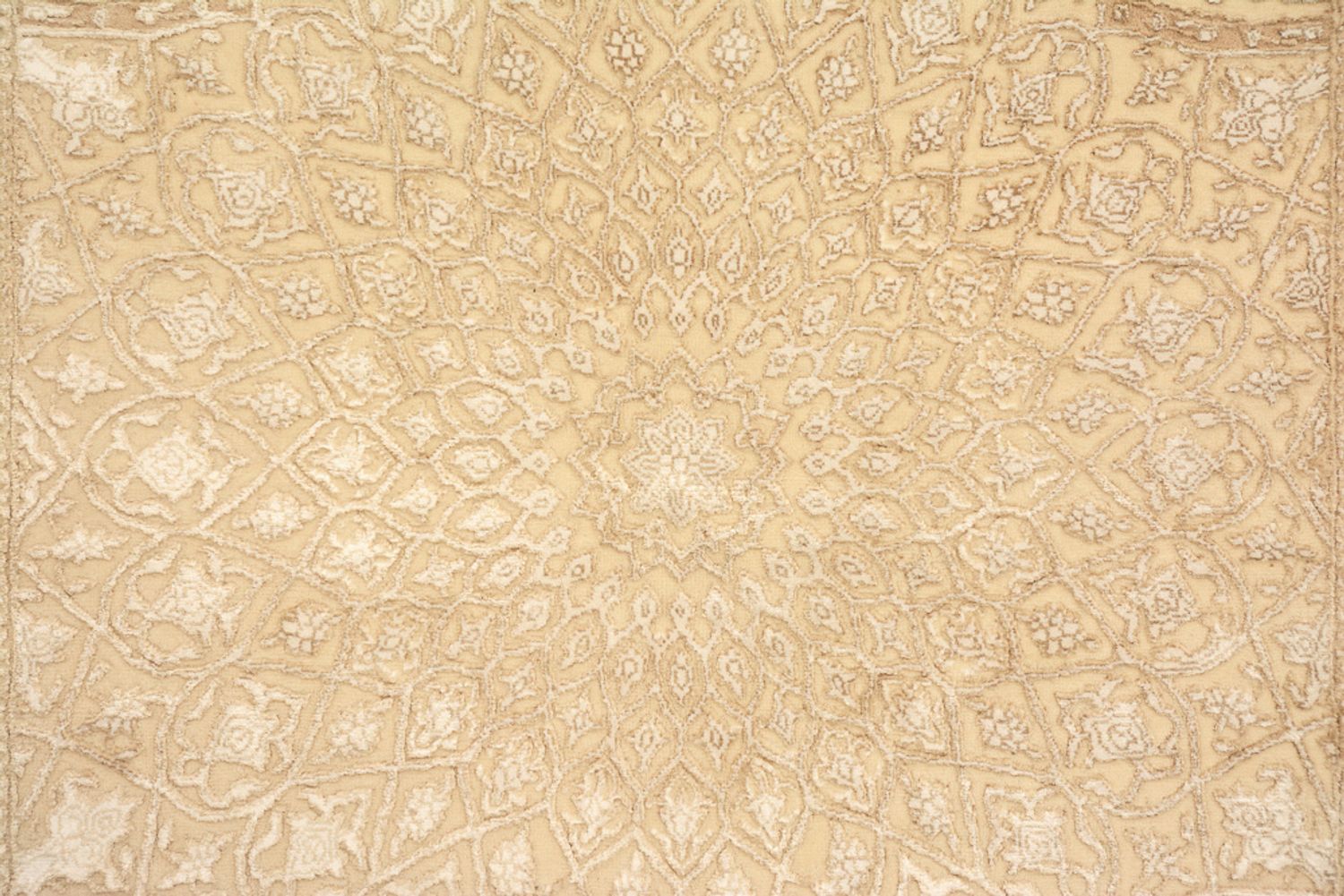 Tapis oriental - 185 x 121 cm - beige foncé