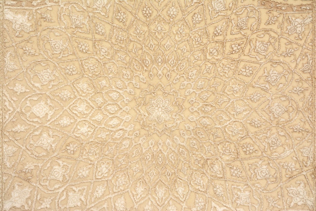 Tapis oriental - 185 x 121 cm - beige foncé