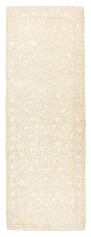 Tapis de couloir Tapis oriental - 301 x 107 cm - beige clair