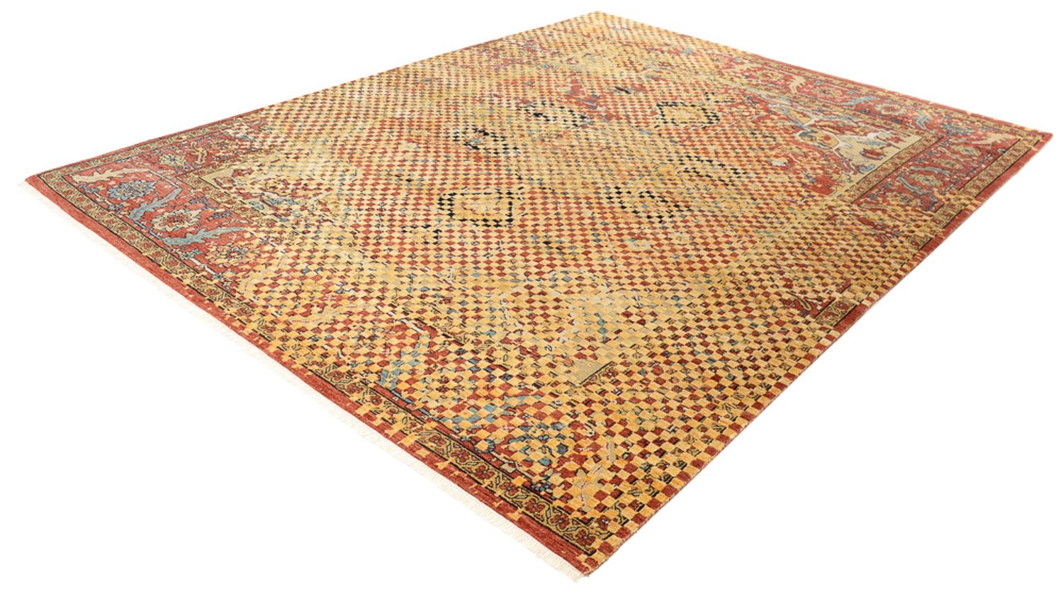 Tapis design - 299 x 242 cm - or