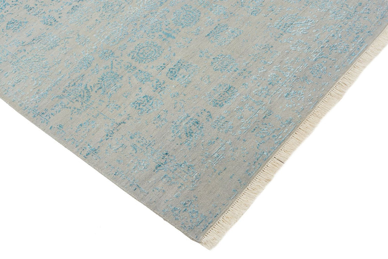 Tapis design - 151 x 105 cm - gris clair