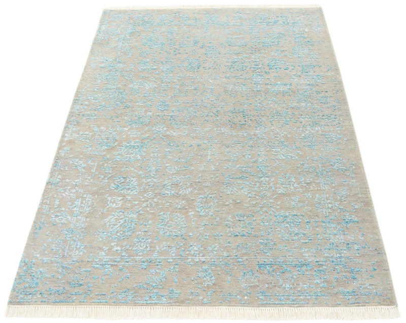 Tapis design - 151 x 102 cm - gris