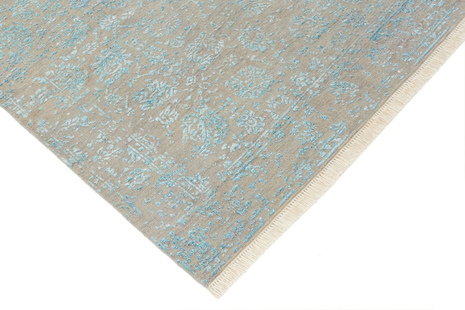 Tapis design - 151 x 102 cm - gris