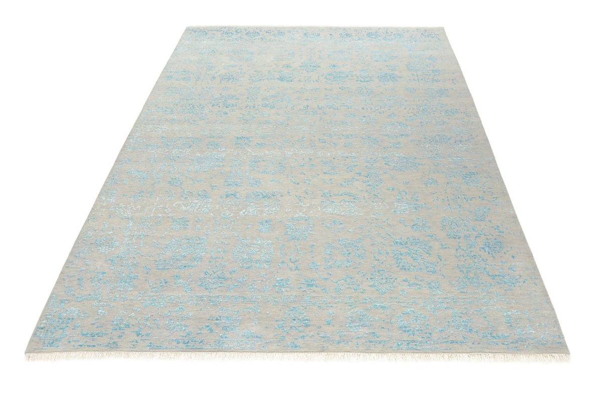 Tapis design - 181 x 122 cm - gris clair