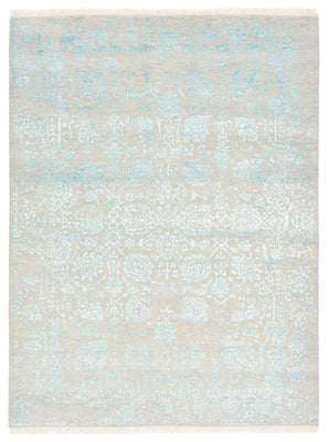 Tapis design - 194 x 149 cm - gris clair