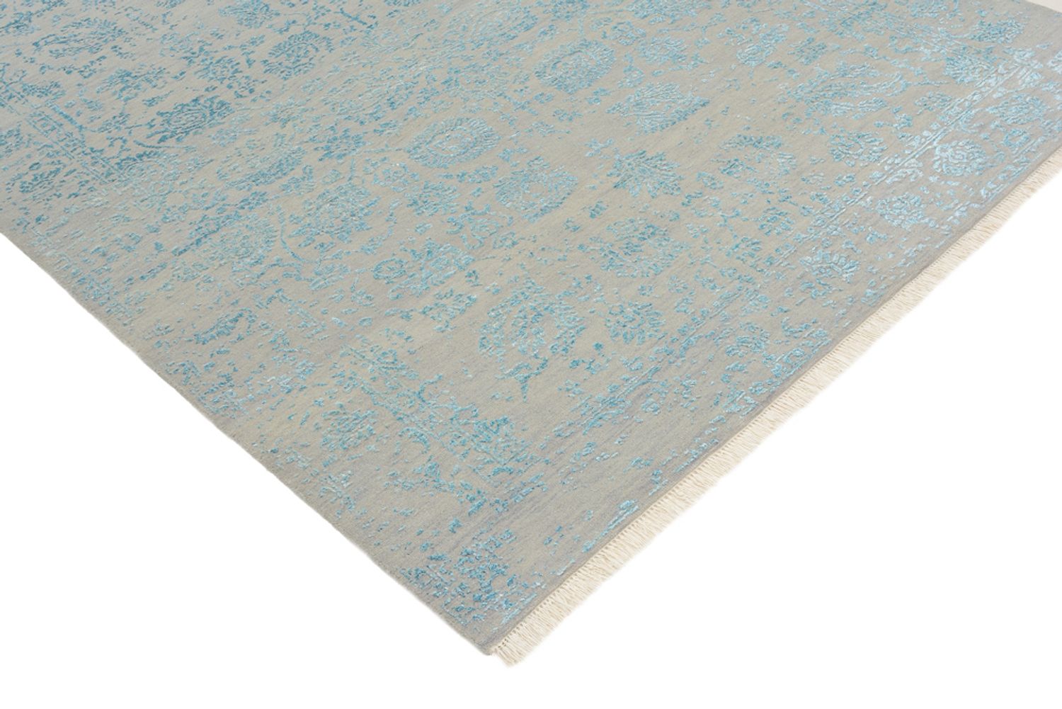 Tapis design - 194 x 149 cm - gris clair