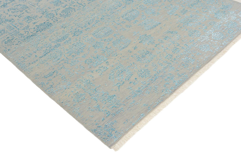 Tapis design - 194 x 149 cm - gris clair