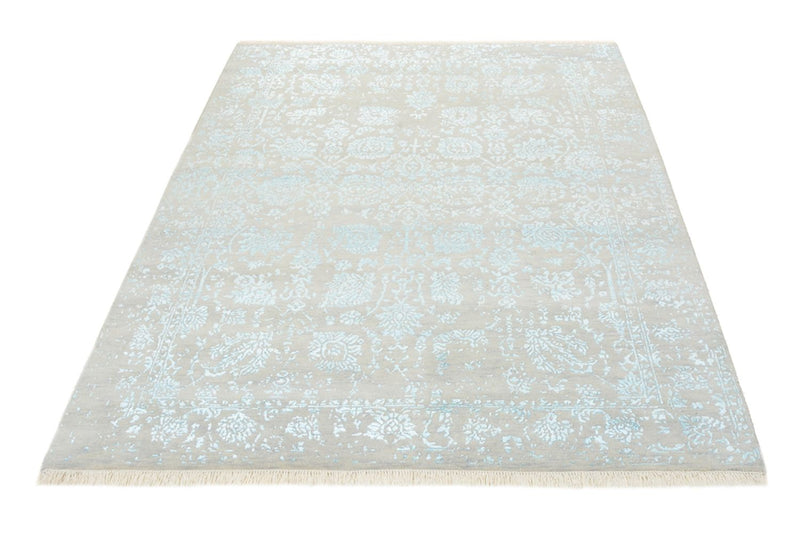 Tapis design - 194 x 149 cm - gris clair