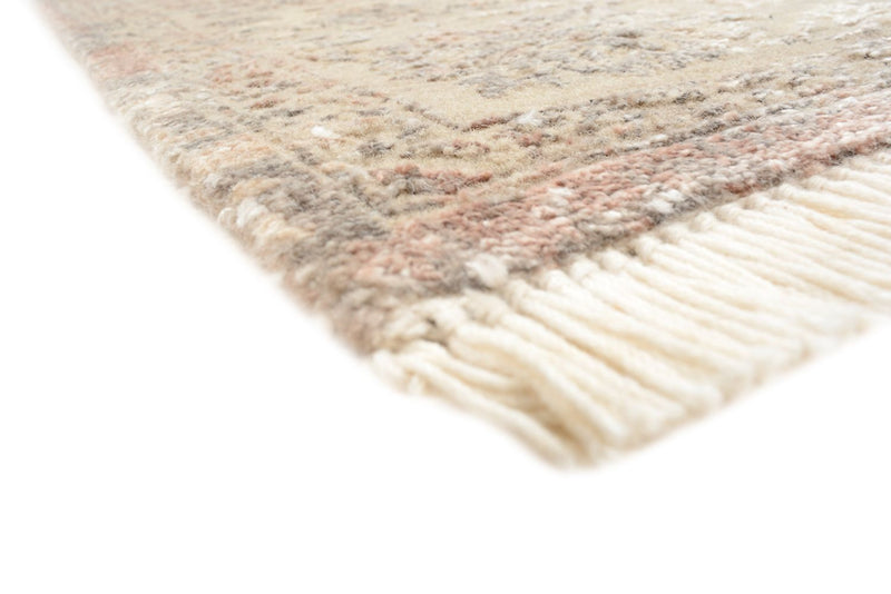 Tapis design - 183 x 124 cm - beige clair