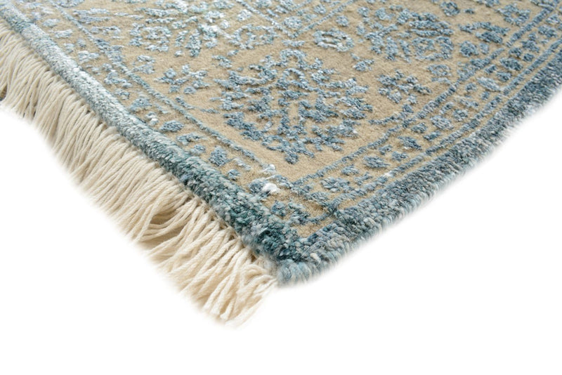 Tapis design - 148 x 100 cm - bleu clair