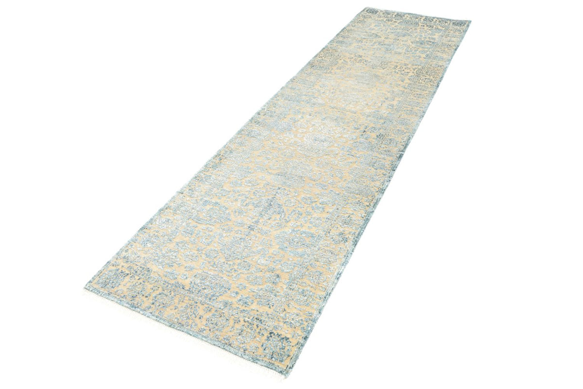 Tapis de couloir Tapis design - 291 x 79 cm - bleu clair
