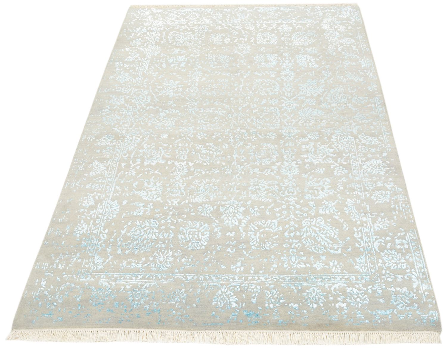 Tapis design - 178 x 122 cm - gris