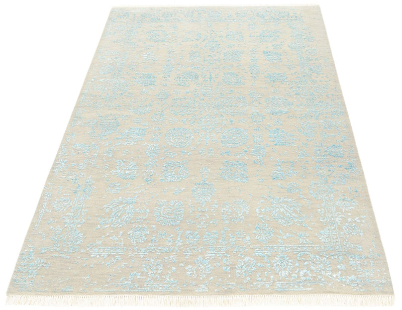 Tapis design - 177 x 124 cm - gris clair