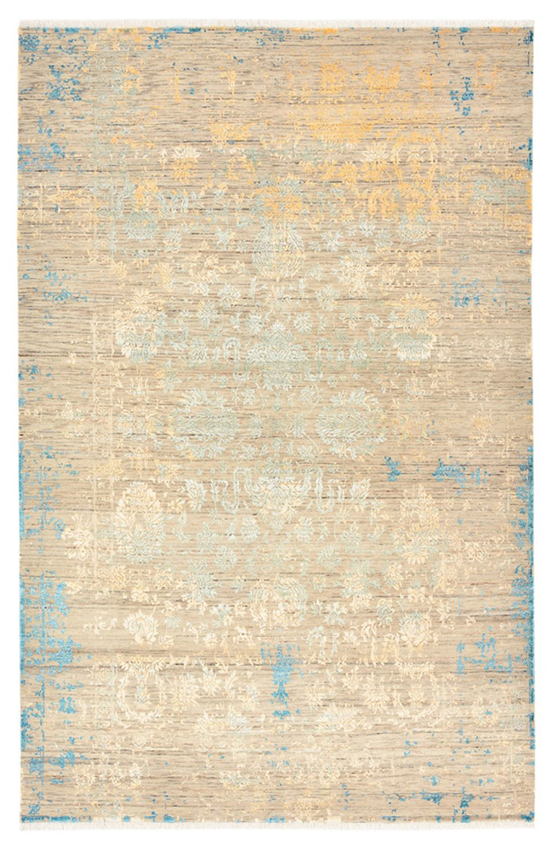 Tapis design - 303 x 198 cm - beige clair