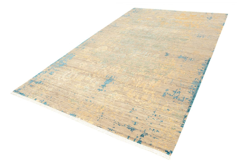 Tapis design - 303 x 198 cm - beige clair
