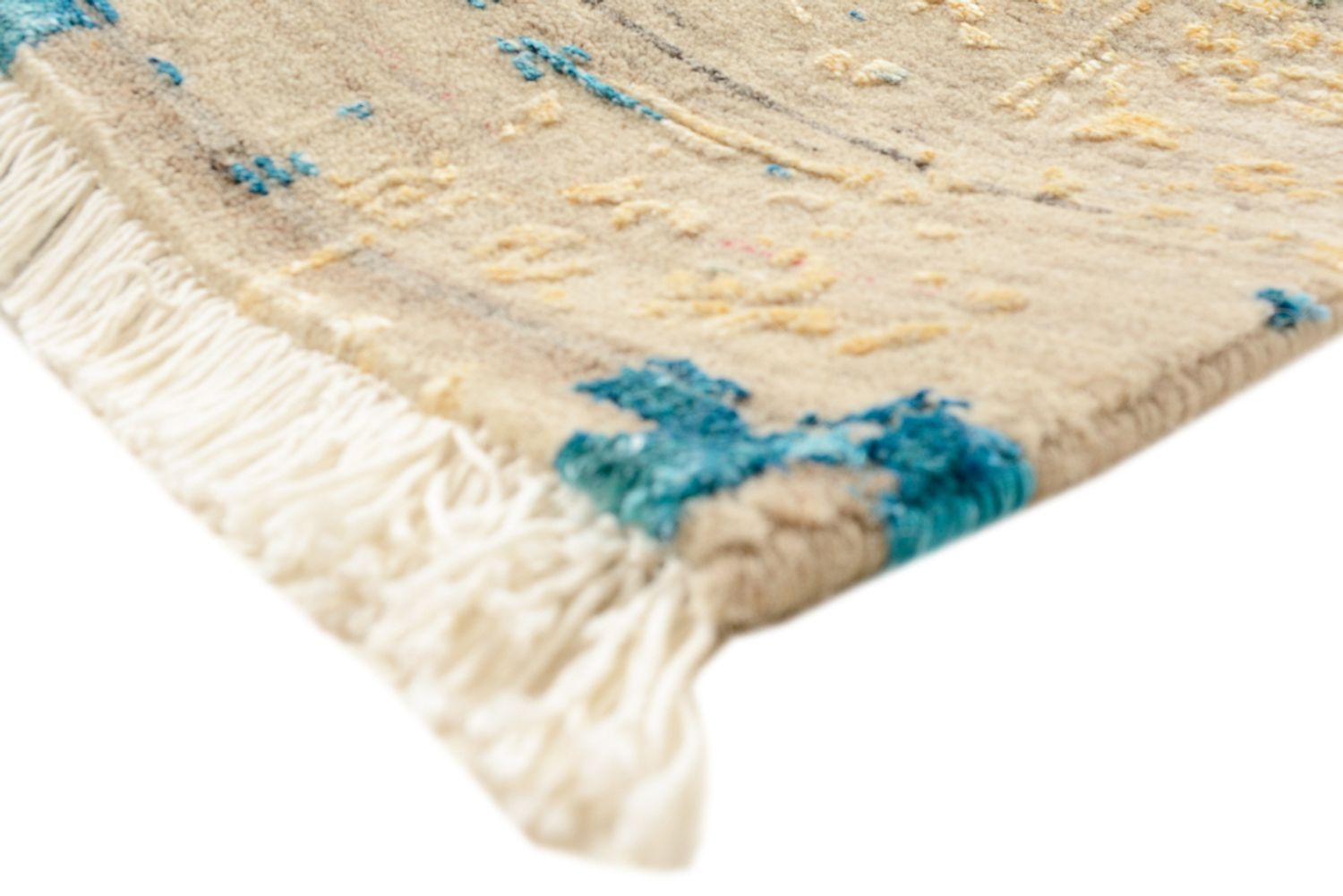 Tapis design - 303 x 198 cm - beige clair