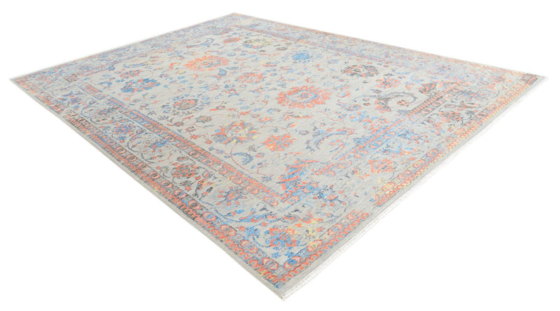 Tapis design - 366 x 271 cm - bleu clair