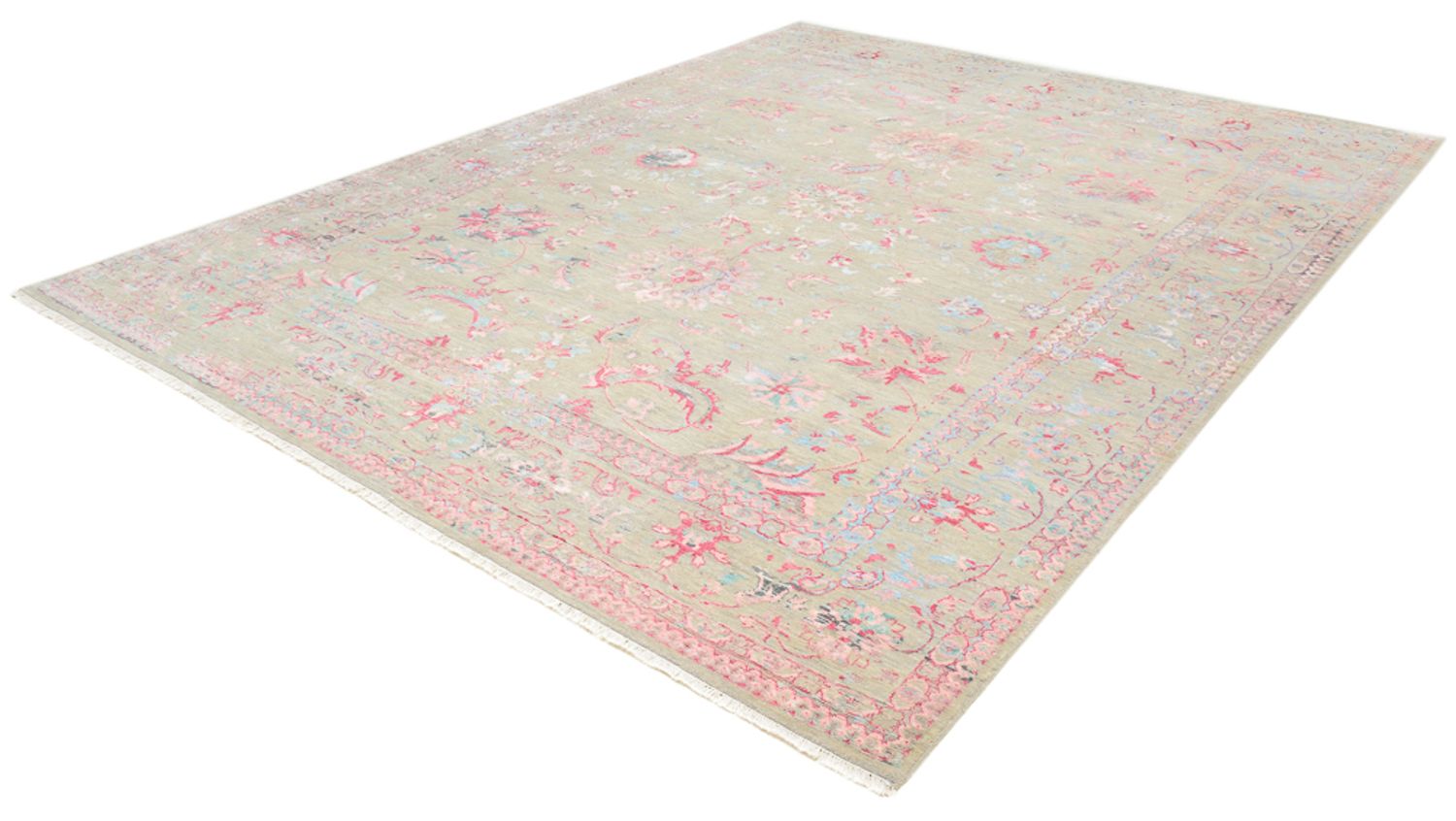 Tapis design - 349 x 276 cm - sable