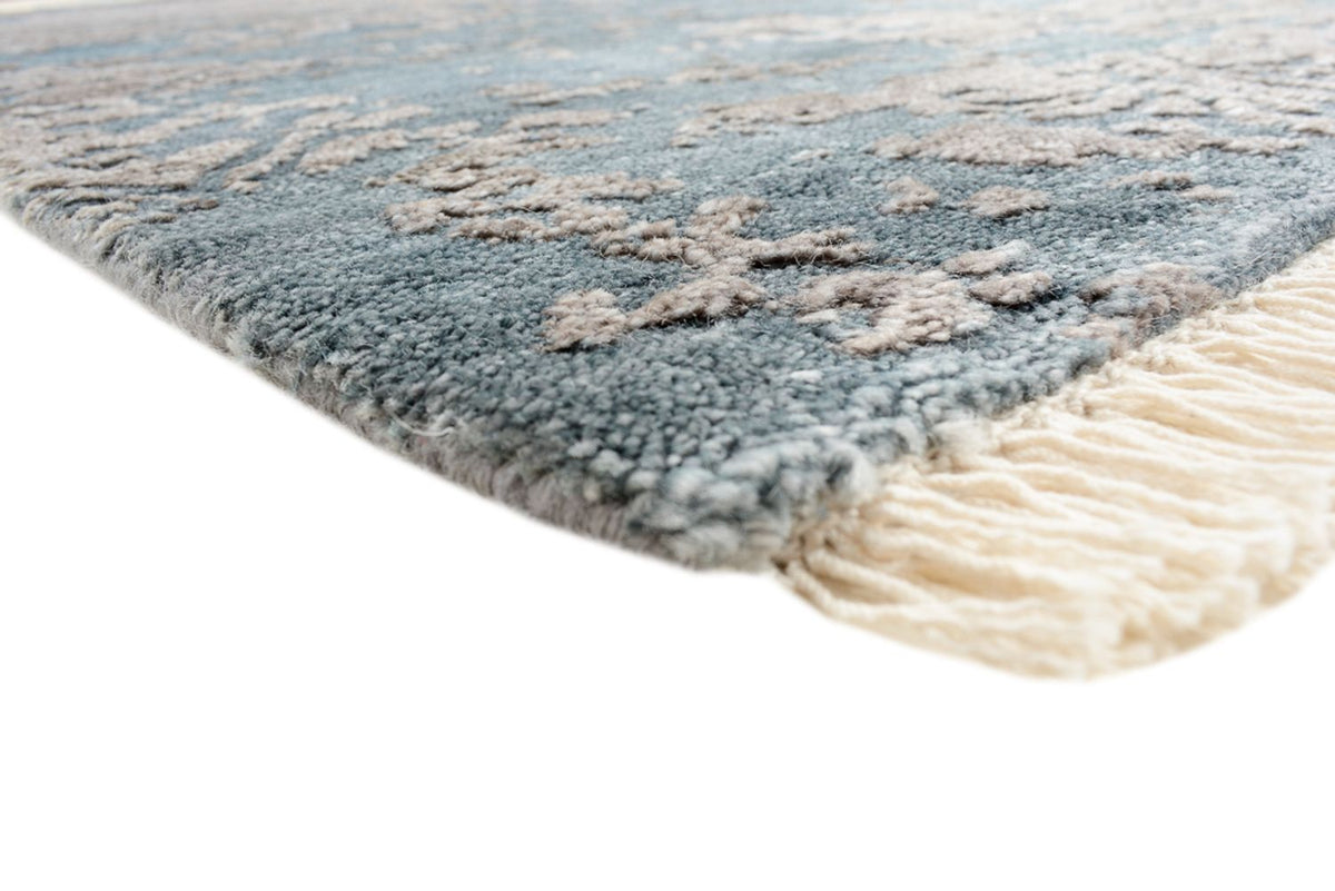 Tapis design - 177 x 121 cm - bleu de mer