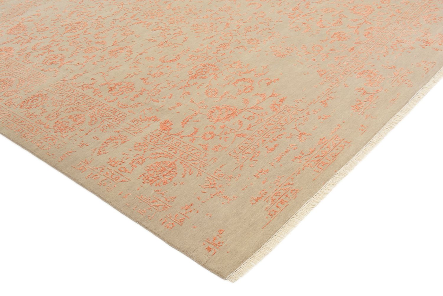 Tapis design - 302 x 248 cm - orange