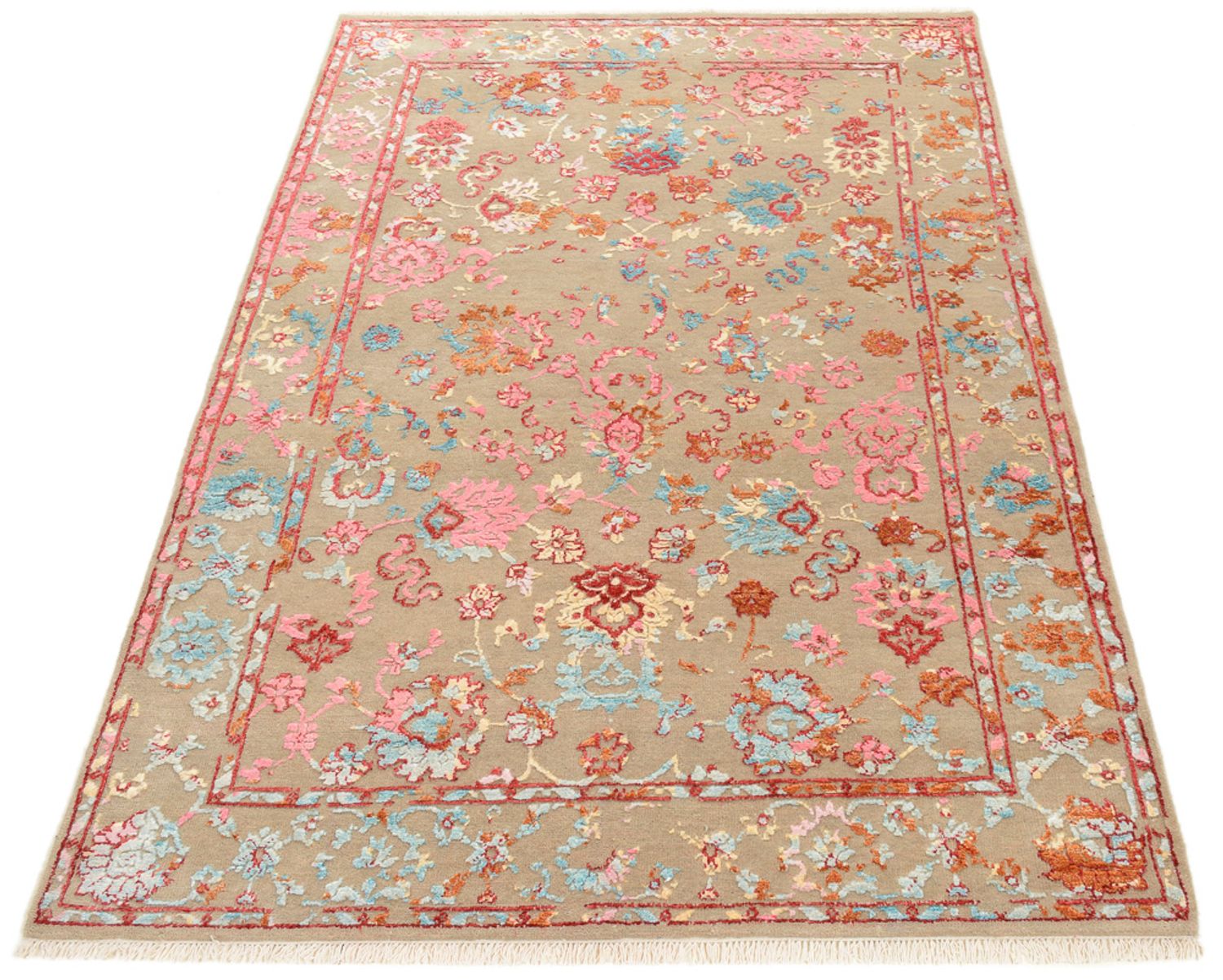 Tapis design - 179 x 118 cm - multicolore